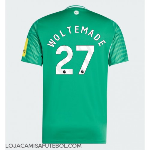Camisa de Futebol Newcastle United Nick Woltemade #27 Equipamento Secundário 2025-26 Manga Curta